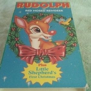 Vintage VHS Rudolph the red nose reindeer movie
